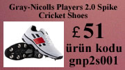 gray nicolls players 20 spike kriket ayakkabısı